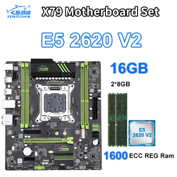X79 Motherboard Set Motherboard with M.2 Slot NVMe SSD CPU Intel Xeon E5 2620 V2 2.4 Ghz 6 Core 2*8GB 1600MHZ ECC REG RAM
X79 Motherboard Set Motherboard with M.2 Slot NVMe SSD CPU Intel Xeon E5 2620 V2 2.4 Ghz 6 Core 2*8GB 1600MHZ ECC REG RAM