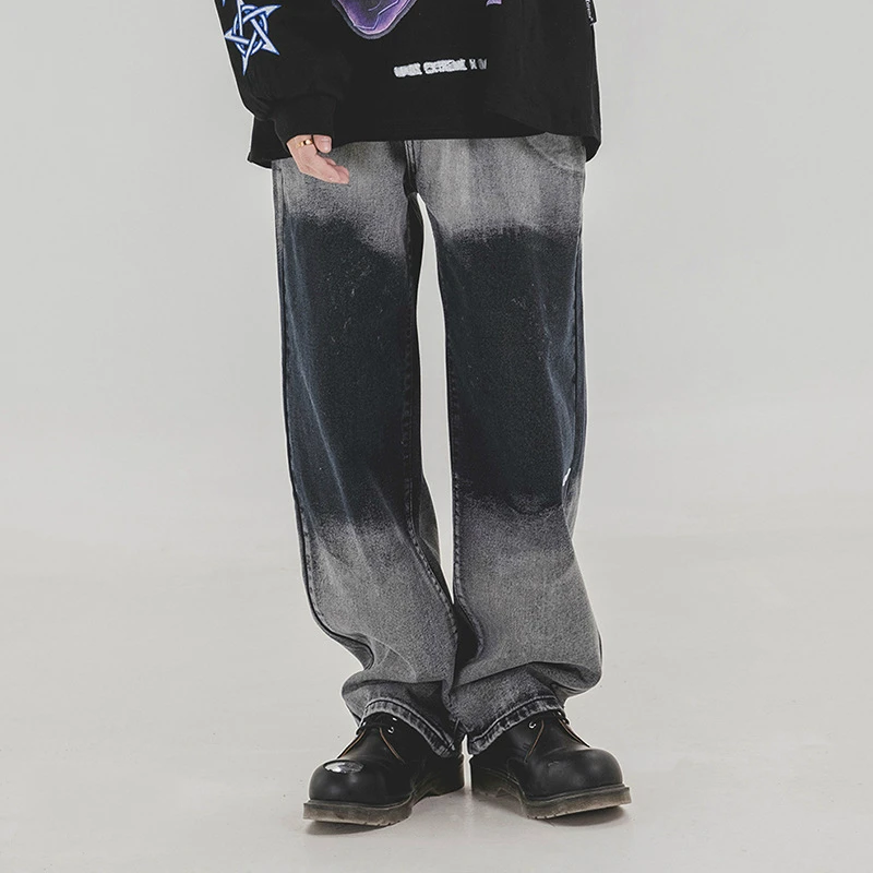 UNCLEDONJM 2020 Designer jeans men high quality loose fit graffti jeans Streetwear Men Denim Pants Hip hop Harajuku Jeans Z50
UNCLEDONJM 2020 Designer jeans men high quality loose fit graffti jeans Streetwear Men Denim Pants Hip hop Harajuku Jeans Z50