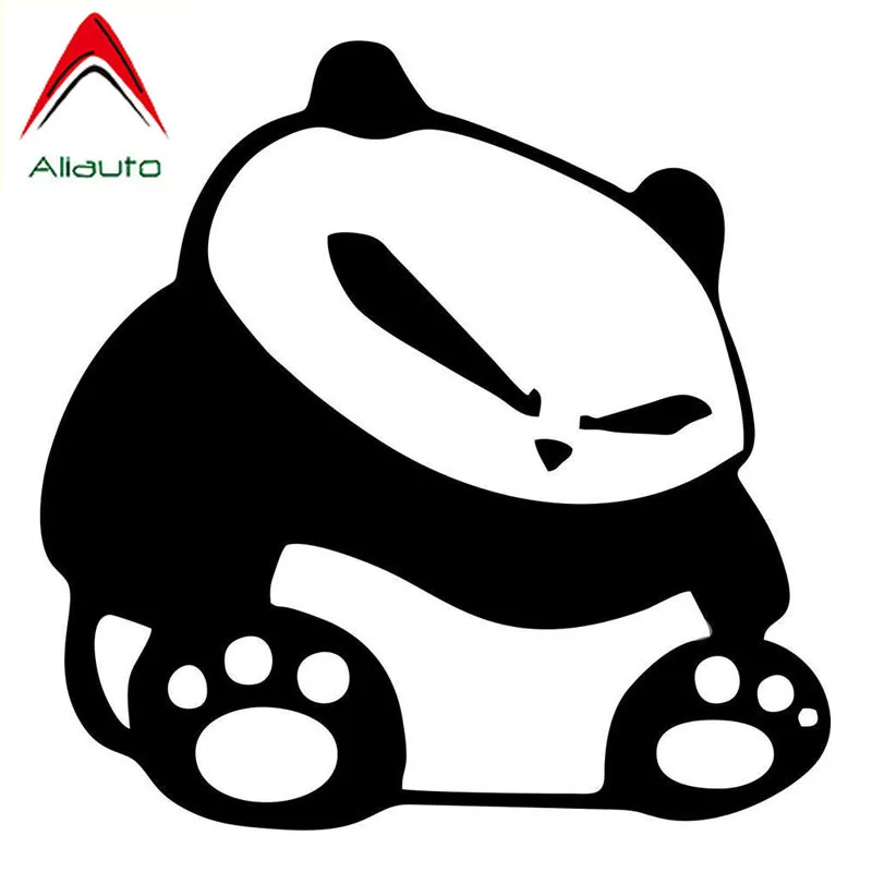 Стильные Мультяшные Стикеры для автомобиля Aliauto панда крутое лицо автомобильный
