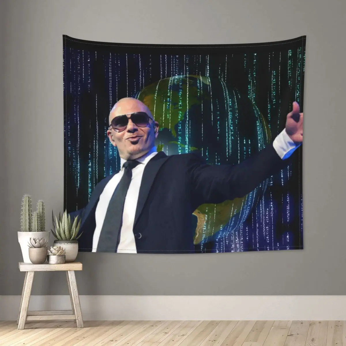 Mr. Worldwide гобелен, цветная ткань, Настенный декор, настольная Обложка, психоделический настенный гобелен
Mr. Worldwide гобелен, цветная ткань, Настенный декор, настольная Обложка, психоделический настенный гобелен
