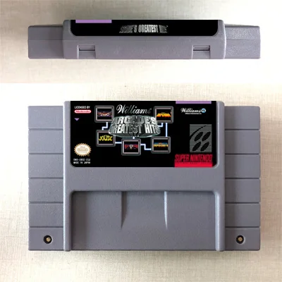 Williams Arcade's Greatest Hits - Action Game Card US Version English Language
Williams Arcade's Greatest Hits - Action Game Card US Version English Language