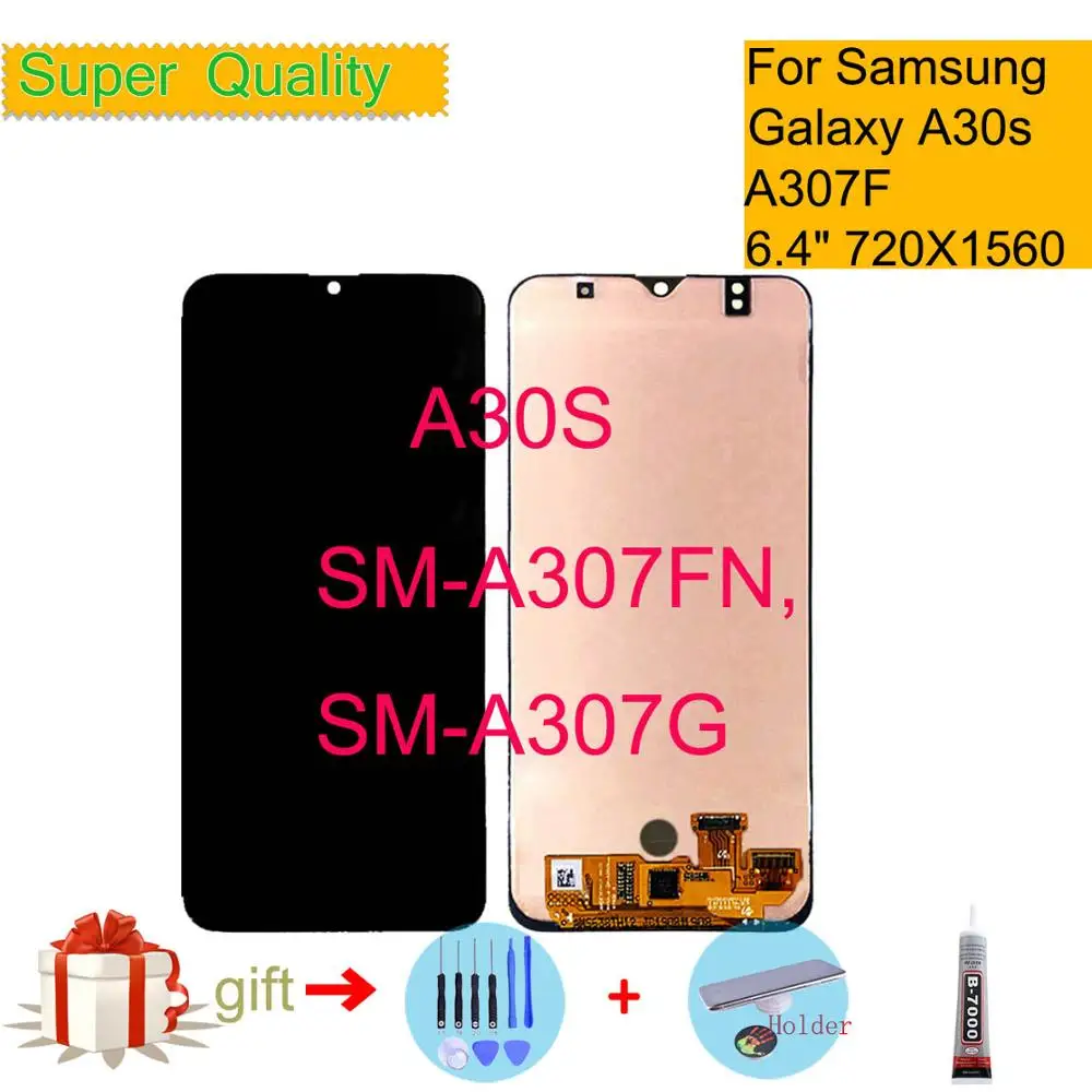 TFT For Samsung galaxy A30S lcd Display Touch Screen Digitizer A307F/DS A307FN A307G Assembly Replacement For Samsung A307 LCD
TFT For Samsung galaxy A30S lcd Display Touch Screen Digitizer A307F/DS A307FN A307G Assembly Replacement For Samsung A307 LCD