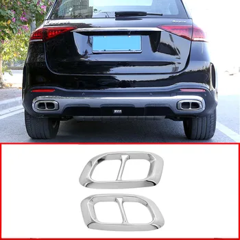 Muffler Exhaust Pipe Tail Cover Trim Car Exterior Accessories For Mercedes Benz GLE350 GLE450 GLC GLS W167 X253 X167 2020 
Muffler Exhaust Pipe Tail Cover Trim Car Exterior Accessories For Mercedes Benz GLE350 GLE450 GLC GLS W167 X253 X167 2020