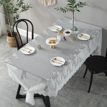 1 Piece Large Rectangle Tablecloth Solid Decorative Table Cover Household Desk Cloth Lace Dining Table Cloth Wedding Decoration
1 Piece Large Rectangle Tablecloth Solid Decorative Table Cover Household Desk Cloth Lace Dining Table Cloth Wedding Decoration