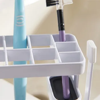 Japanese Style Toothbrush Rack Wrought Iron Bathroom Storage Rack Bathroom Desktop Dental Rack Toothbrush Toothpaste Cup Holder
Japanese Style Toothbrush Rack Wrought Iron Bathroom Storage Rack Bathroom Desktop Dental Rack Toothbrush Toothpaste Cup Holder