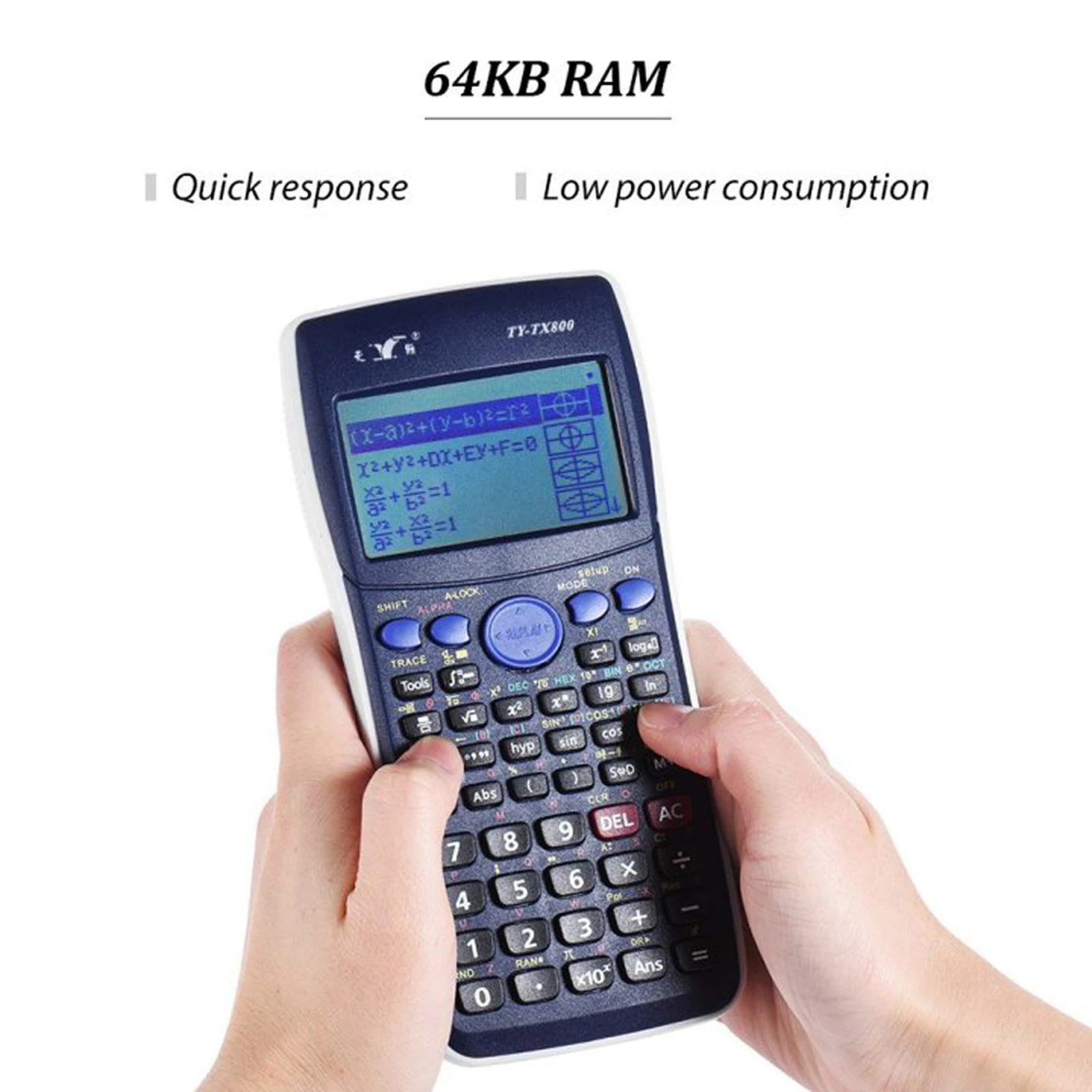 Battery Scientific Calculator Engineering Function Calculator For Student Teacher Workers Fractions with Button
Battery Scientific Calculator Engineering Function Calculator For Student Teacher Workers Fractions with Button
