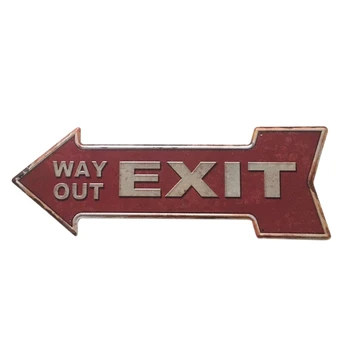 Vintage Arrow Plate Poster Indication English Slogan for Bar Pub Decoration Cafe-07, 450 x 160mm
Vintage Arrow Plate Poster Indication English Slogan for Bar Pub Decoration Cafe-07, 450 x 160mm