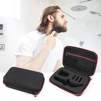 Shaver Storage Case for OneBlade Pro QP150/QP6520 Electric Trimmer Travel Bag Shockproof & Waterproof Carry Box
Shaver Storage Case for OneBlade Pro QP150/QP6520 Electric Trimmer Travel Bag Shockproof & Waterproof Carry Box