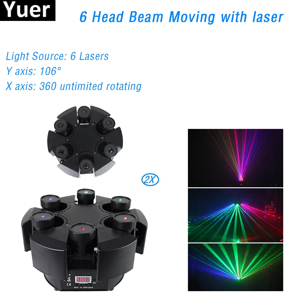 2Pcs/Lot 120W DJ Disco Unlimited Rotating Beam Floral Laser Light Party Club Stage Equipments Light RGB Color Projector DMX512
2Pcs/Lot 120W DJ Disco Unlimited Rotating Beam Floral Laser Light Party Club Stage Equipments Light RGB Color Projector DMX512