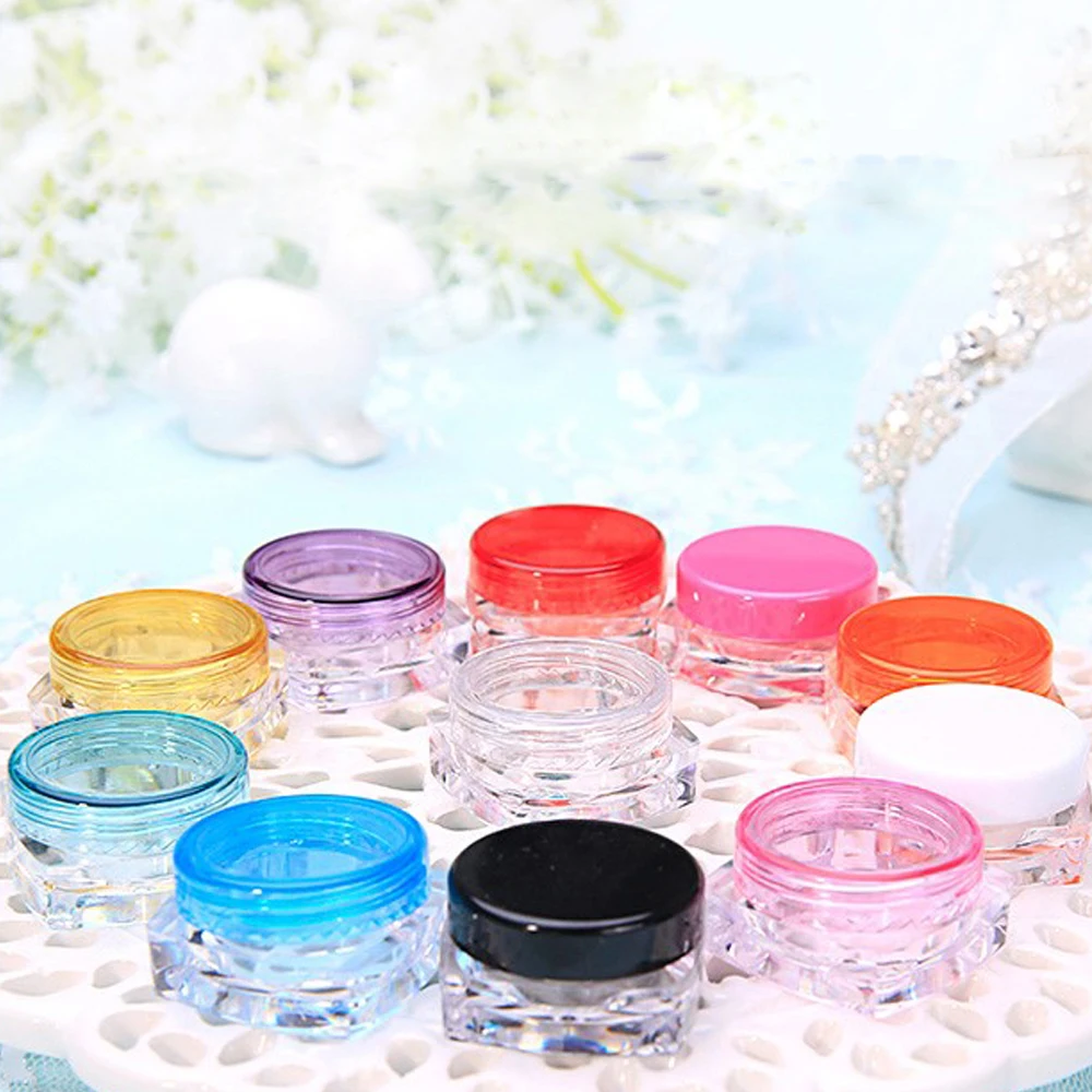 5Pcs 3g/5g Square Bottom Sample Jar Pot Box Vials Container Fit Makeup Cosmetic Face Cream Pigment
5Pcs 3g/5g Square Bottom Sample Jar Pot Box Vials Container Fit Makeup Cosmetic Face Cream Pigment