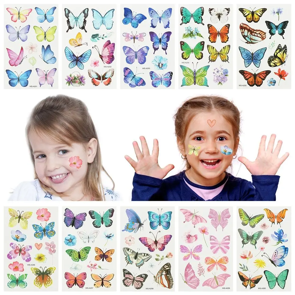 Favor Supplies Butterfly Temporary Tatoos Fake Tattoo Cute Pattern Waterproof For Kids|Boys Girls|Children Toddler Teens
Favor Supplies Butterfly Temporary Tatoos Fake Tattoo Cute Pattern Waterproof For Kids|Boys Girls|Children Toddler Teens