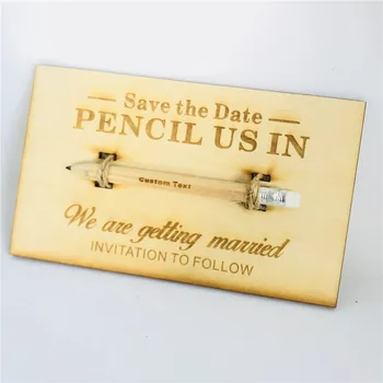 personalize engraved Pencil Us In Save the Dates Wedding Invitations with Backing card & Envelopes Option birthday party invites
personalize engraved Pencil Us In Save the Dates Wedding Invitations with Backing card & Envelopes Option birthday party invites