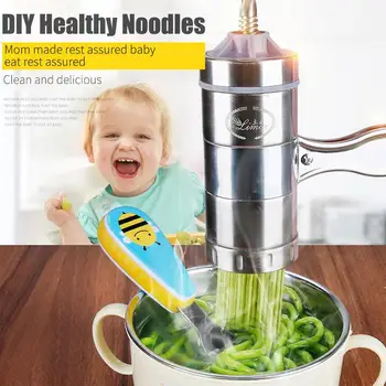 Noodle Cutter Manual Garlic Sturdy Stainless Steel Durable Cutting Manual Spaghetti Maker Stainless Steel Noodle Cutter Chopper
Noodle Cutter Manual Garlic Sturdy Stainless Steel Durable Cutting Manual Spaghetti Maker Stainless Steel Noodle Cutter Chopper