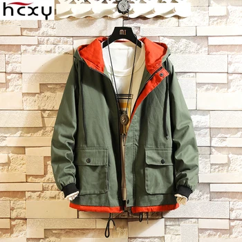 HCXY2019 Japanese tooling men's jacket large size drawstring color matching retro jacket male
HCXY2019 Japanese tooling men's jacket large size drawstring color matching retro jacket male