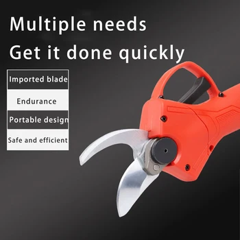 Cordless Pruning Shears 16.8/21V 4 Speed Lithium Ion Trimmer Fruit Tree Bonsai Trimmer Electric Tree Branch Trimming Garden Tool
Cordless Pruning Shears 16.8/21V 4 Speed Lithium Ion Trimmer Fruit Tree Bonsai Trimmer Electric Tree Branch Trimming Garden Tool