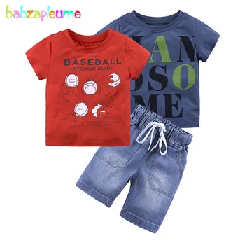 3Piece 2-7Years Children Summer Clothing Toddler Boys Outfits Casual Cotton T-shirt+Shorts Baby Sets 2019 Kids Clothes BC1793-1 
3Piece 2-7Years Children Summer Clothing Toddler Boys Outfits Casual Cotton T-shirt+Shorts Baby Sets 2019 Kids Clothes BC1793-1