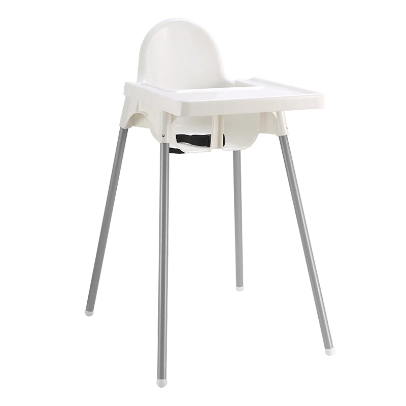 

89 Baby Chair Restaurant Stable High Chair IKEA for Baby Dining Chair Hotel Children Table Seat Stool Non-Adjustable White