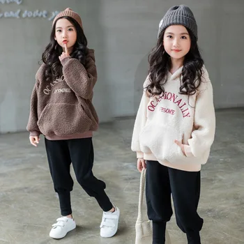 Winter Kids Faux Fur Sweatshirts Hoodies Thick Cotton Baby Boys Girl Warm Cashmere Coat Solid Color Letters Print Clothes
Winter Kids Faux Fur Sweatshirts Hoodies Thick Cotton Baby Boys Girl Warm Cashmere Coat Solid Color Letters Print Clothes