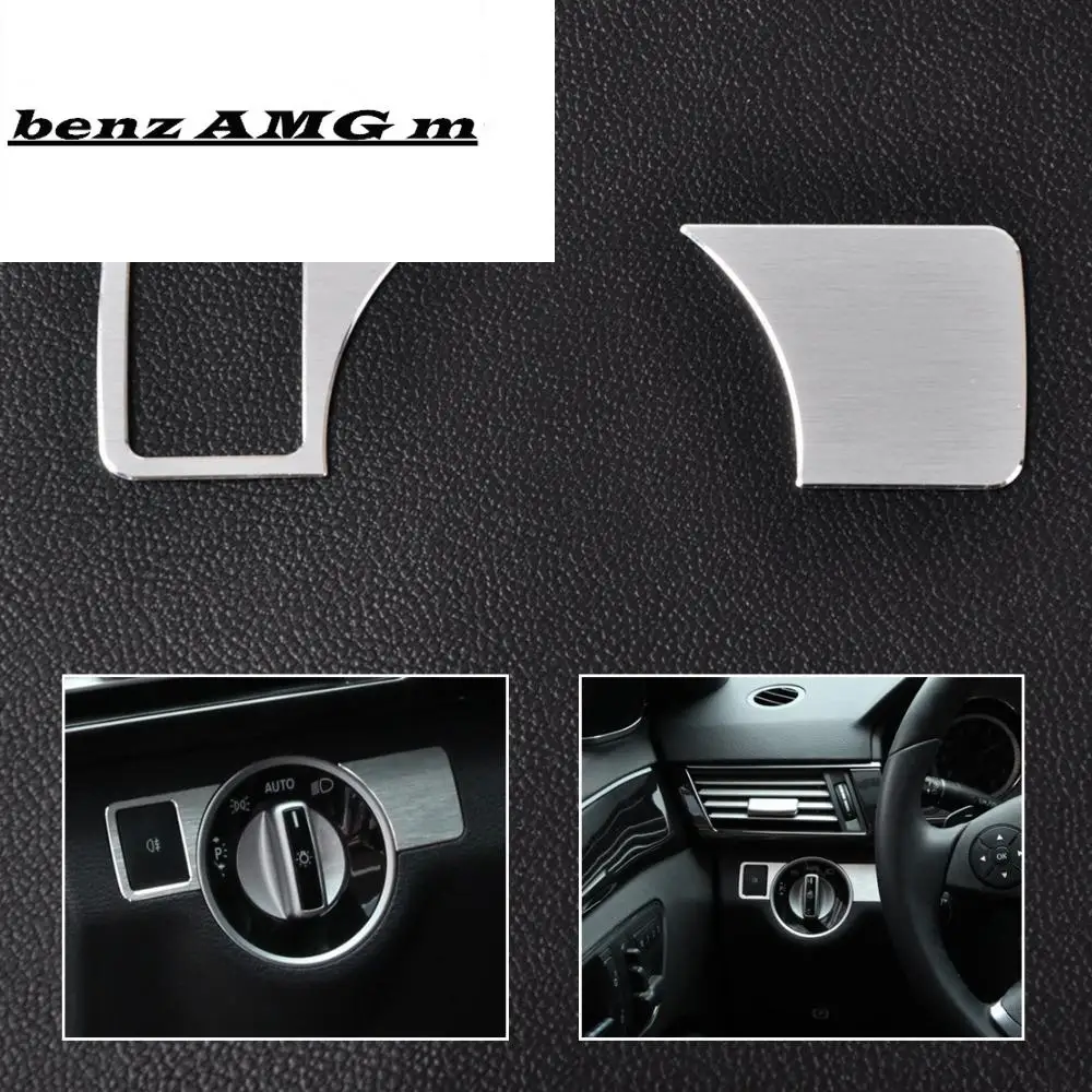 CITALL New Interior Decorative Sequins Alu Headlight Switch Frame Trim Cover for Mercedes BENZ W212 W218 W166 E CLS ML Class
CITALL New Interior Decorative Sequins Alu Headlight Switch Frame Trim Cover for Mercedes BENZ W212 W218 W166 E CLS ML Class