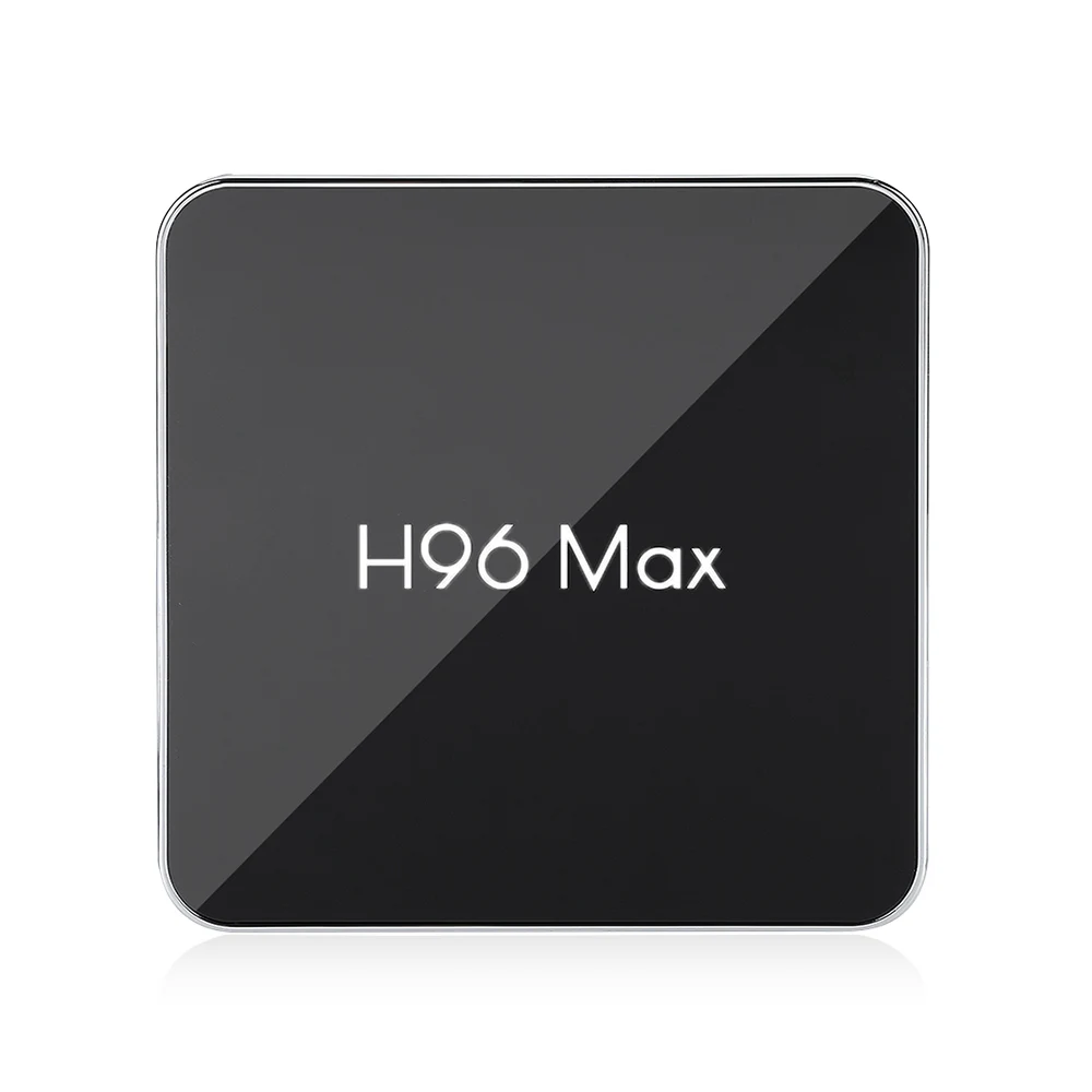 H96 Max S905X2 Android 8.1 TV Box 4G64G BT 4.0 Smart TV Box 2.4/5.8G WIFI USB 3.0 4K Set Top Box 4 Quad-Core H.265 Media Player
H96 Max S905X2 Android 8.1 TV Box 4G64G BT 4.0 Smart TV Box 2.4/5.8G WIFI USB 3.0 4K Set Top Box 4 Quad-Core H.265 Media Player