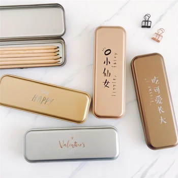 1pcs Minimalism Metal Iron Pencil Case for Kids School Supplies Stationery Storage Tin Pencil Box Tinplate Box Office Supplies
1pcs Minimalism Metal Iron Pencil Case for Kids School Supplies Stationery Storage Tin Pencil Box Tinplate Box Office Supplies