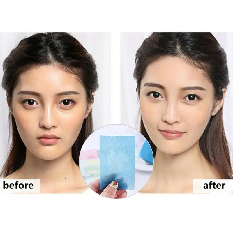 50pcs Protable Face Matting Wipes Face Green Tea Absorbing Sheet Blotting Paper Absorbentes Faciales Face Oil Control Hot Sale
50pcs Protable Face Matting Wipes Face Green Tea Absorbing Sheet Blotting Paper Absorbentes Faciales Face Oil Control Hot Sale