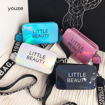 Women's 2020 Bags Ins Fashion Wide Shoulder Strap Laser Shoulder Bag Women Bags Messenger Bag Ladies Crossbody Bag 
Women's 2020 Bags Ins Fashion Wide Shoulder Strap Laser Shoulder Bag Women Bags Messenger Bag Ladies Crossbody Bag