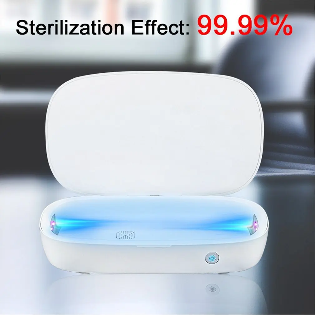 Multifunction Portable Ultraviolet Disinfection Box Wireless Charging Earphone Mobile Phone Aromatherapy Fast Sterilization
Multifunction Portable Ultraviolet Disinfection Box Wireless Charging Earphone Mobile Phone Aromatherapy Fast Sterilization