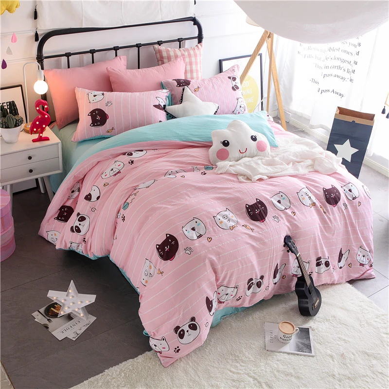ANNAs Good Stuff 2019 New Cartoon Style BeddingSet Lovely Animals Printed QuiltCover Blue Grey Washed Cotton BeddingArticle King
ANNAs Good Stuff 2019 New Cartoon Style BeddingSet Lovely Animals Printed QuiltCover Blue Grey Washed Cotton BeddingArticle King