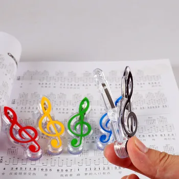 1/2/5PCS Musical Book Note Clip Plastic Piano Music Book Page Clip Treble Clef Clip Music Accessories 
1/2/5PCS Musical Book Note Clip Plastic Piano Music Book Page Clip Treble Clef Clip Music Accessories