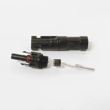 5 Pieces x Solar PV Connectors with Built in 30A/20A/15 A/10A Diode 1000 VDC Male to Fem PV Photovoltaic Solar Diode Waterproof
5 Pieces x Solar PV Connectors with Built in 30A/20A/15 A/10A Diode 1000 VDC Male to Fem PV Photovoltaic Solar Diode Waterproof