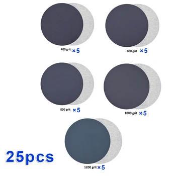 25pcs/Set Sandpaper Sanding Paper Wet & Dry Dual-use 400 600 800 1000 1200 Grit high cost performance
25pcs/Set Sandpaper Sanding Paper Wet & Dry Dual-use 400 600 800 1000 1200 Grit high cost performance