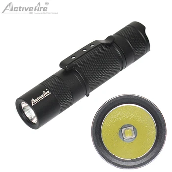 

Activefire Portable LED Flashlight 14500 Mini flash light AA EDC Pocket Light Torch Lamp Cree XPG2 White Light 6500K 1mode