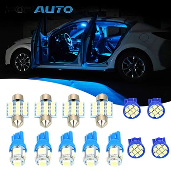 FORAUTO 13pcs/set DC 12V Canbus Car LED Bulbs Sets Reading Light Auto Interior Light T10 1206 5050 Festoon 31mm 3528 12SMD
FORAUTO 13pcs/set DC 12V Canbus Car LED Bulbs Sets Reading Light Auto Interior Light T10 1206 5050 Festoon 31mm 3528 12SMD
