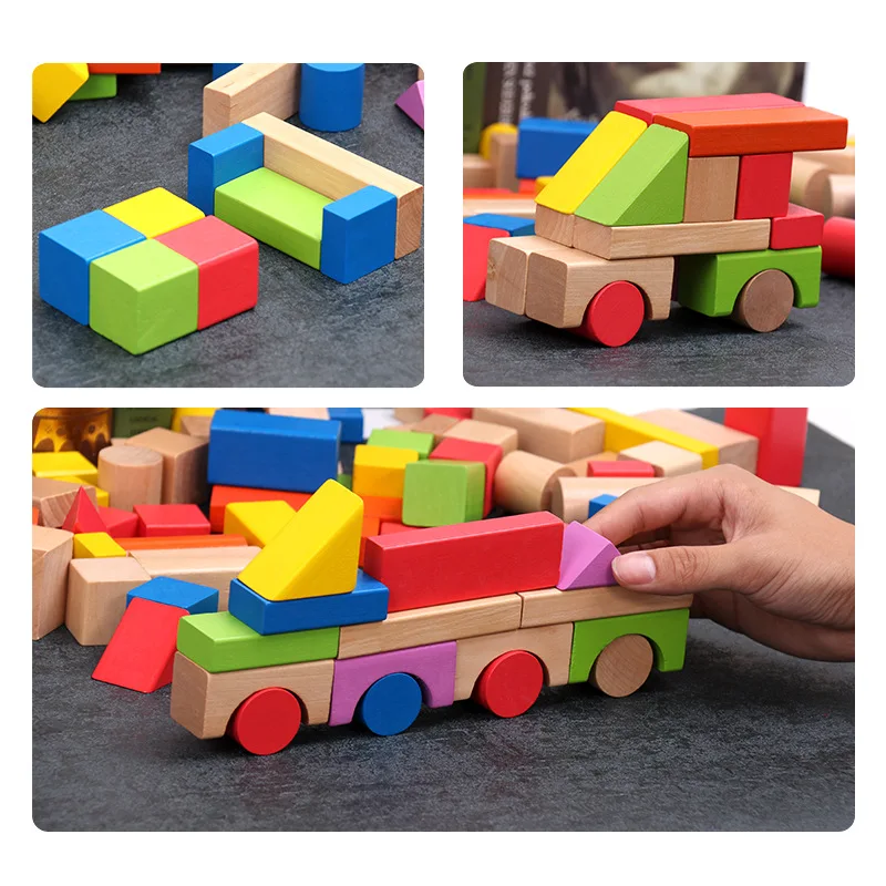 Yi bei Solid Color 100 Tablets Extra Large Block Building Blocks Wooden 1-2-3-6 a Year of Age Educational Baby CHILDREN'S Toy Ba
Yi bei Solid Color 100 Tablets Extra Large Block Building Blocks Wooden 1-2-3-6 a Year of Age Educational Baby CHILDREN'S Toy Ba