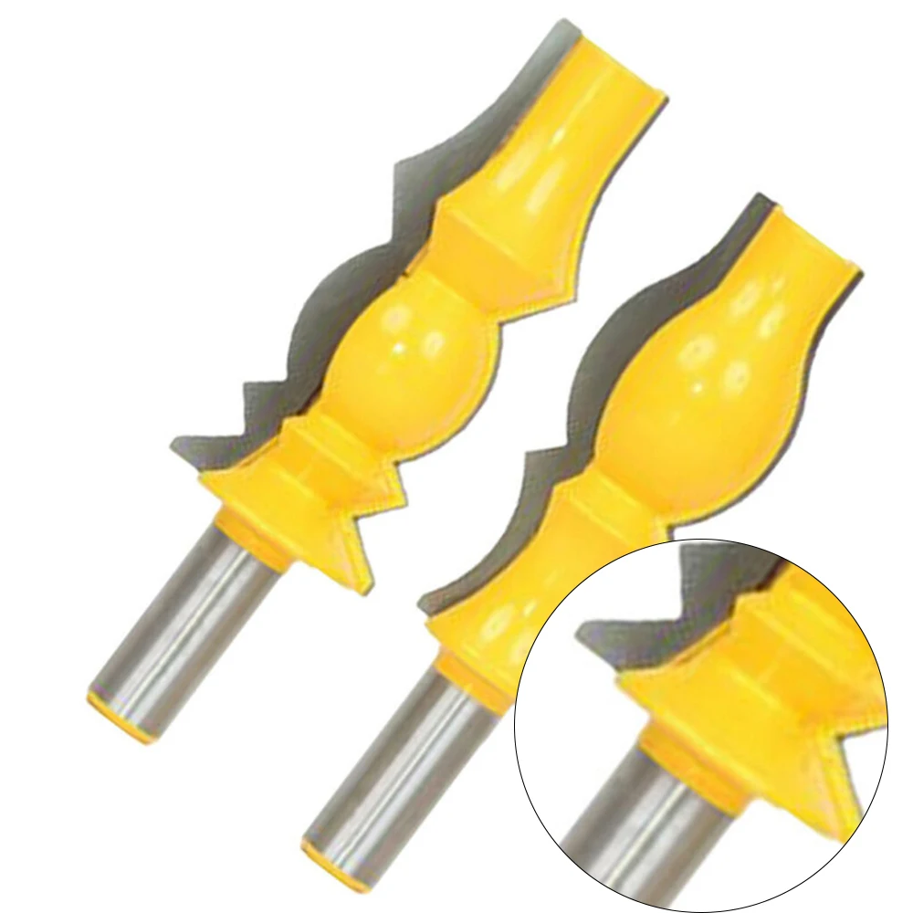 2PCS 1/2Inch Shank Reversible Crown Molding Molding Router Bit Trimming Wood Milling Cutter For Woodwork Cutter Power Tools
2PCS 1/2Inch Shank Reversible Crown Molding Molding Router Bit Trimming Wood Milling Cutter For Woodwork Cutter Power Tools