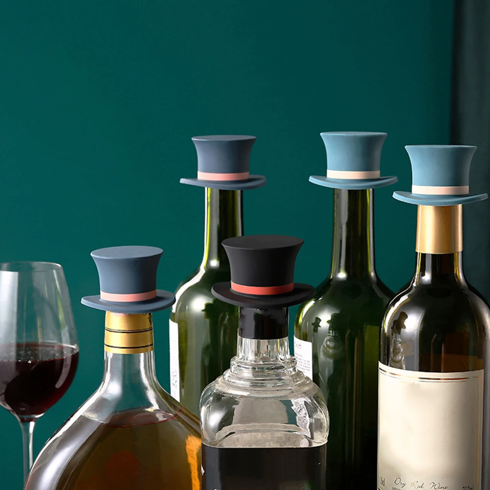 Creative Silicone Wine Bottle Stopper Household Wine Bottle Stopper Wine Champagne Stopper Sealed Storage Wine Bottle Stopper
Creative Silicone Wine Bottle Stopper Household Wine Bottle Stopper Wine Champagne Stopper Sealed Storage Wine Bottle Stopper