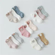 Autumn and Winter Cartoon Style Baby Socks Combed Cotton 3 Pairs Aesthetic Baby Girl Clothes for Newborns Anti Slip Sock Babies
Autumn and Winter Cartoon Style Baby Socks Combed Cotton 3 Pairs Aesthetic Baby Girl Clothes for Newborns Anti Slip Sock Babies
