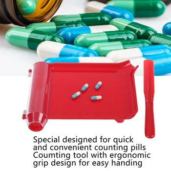 1Set Pills Counting Tray Counter Dispenser Pharmacy Spatula Doctor Pharmacists Tool
1Set Pills Counting Tray Counter Dispenser Pharmacy Spatula Doctor Pharmacists Tool