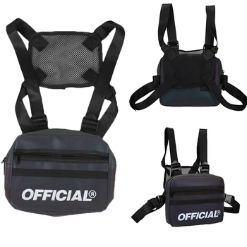 Sports Bags Street Style Reflective Chest Bag Multi-function Vest Chest Rig Hip-Hop Bag Waist Backpacks For Unisex
Sports Bags Street Style Reflective Chest Bag Multi-function Vest Chest Rig Hip-Hop Bag Waist Backpacks For Unisex