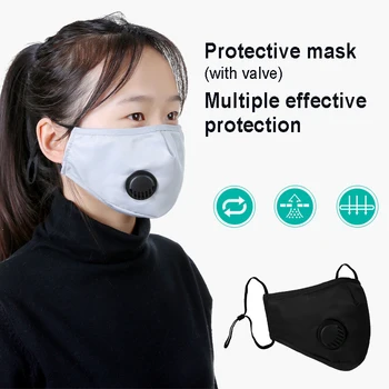 1pcs Face Masks Pollution Protection Anti Dust Mouth Mask With Valve Unisex Face Shield Wind Proof Reusable Mouth Cover
1pcs Face Masks Pollution Protection Anti Dust Mouth Mask With Valve Unisex Face Shield Wind Proof Reusable Mouth Cover