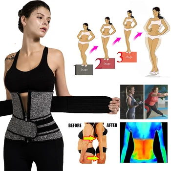 Women Shaper Waist Trainer Corset Slimming Body Shaper Cincher Neoprene Sauna Sweat Shapewear Abdominal Fitness Slimming Belt 
Women Shaper Waist Trainer Corset Slimming Body Shaper Cincher Neoprene Sauna Sweat Shapewear Abdominal Fitness Slimming Belt
