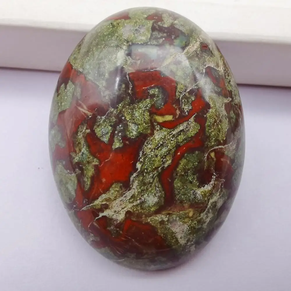 40x30MM Dragon Blood Stone Oval Cabochon CAB Jewelry For Woman Gift Making 1PCS H092
40x30MM Dragon Blood Stone Oval Cabochon CAB Jewelry For Woman Gift Making 1PCS H092