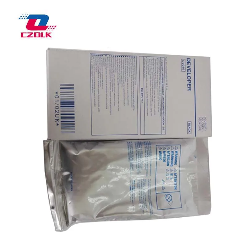 Новый совместимый разработчик DV010 для Konica Minolta bizhub 1050 1051 1200 TN911 920 950 825 г/пакет, порошок для разработчика
Новый совместимый разработчик DV010 для Konica Minolta bizhub 1050 1051 1200 TN911 920 950 825 г/пакет, порошок для разработчика