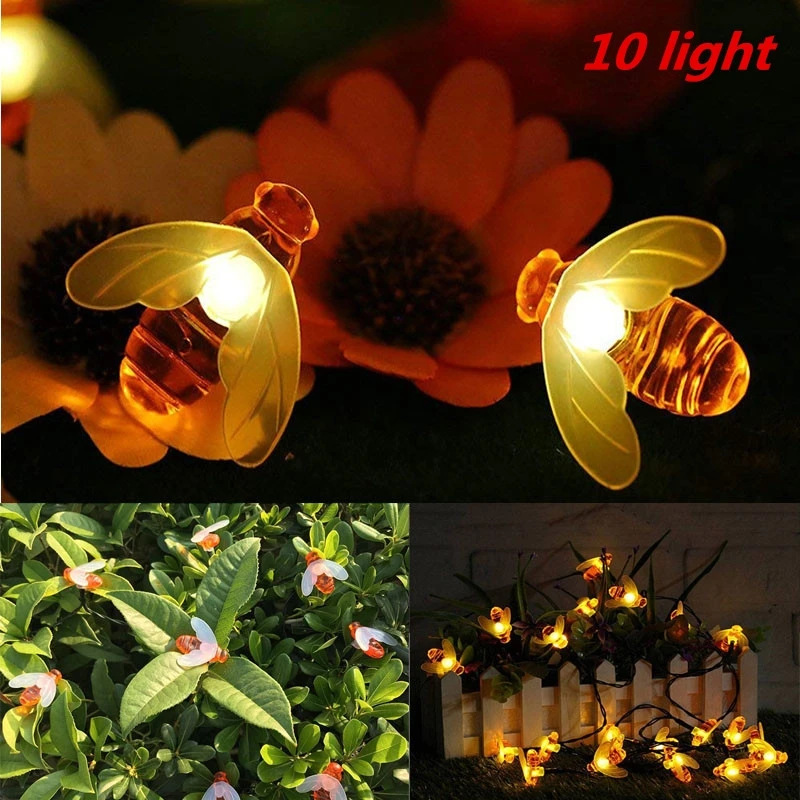 6m LED Bee Festival Outdoor Waterproof Warm White Battery Box Lamp String Small Bee Imitation Animal Decorative Lamp
6m LED Bee Festival Outdoor Waterproof Warm White Battery Box Lamp String Small Bee Imitation Animal Decorative Lamp