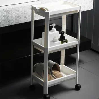 Storage Rack Kitchen Supplies Shelf Refrigerator Side Rack 3 Layers Removable With Wheels Bathroom Storage Rack Shelf #YL5
Storage Rack Kitchen Supplies Shelf Refrigerator Side Rack 3 Layers Removable With Wheels Bathroom Storage Rack Shelf #YL5