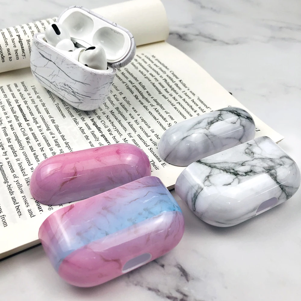 Marble Pattern Earphone Case for AirPods Pro Cases Fundas Earphone Accessories Hard PC Headset Cover Air Pods 2 Protective Case
Marble Pattern Earphone Case for AirPods Pro Cases Fundas Earphone Accessories Hard PC Headset Cover Air Pods 2 Protective Case