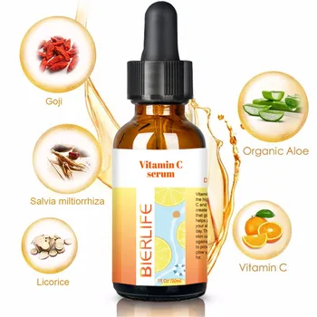 30ml Pure Vitamin C Serum Natural Plants Extract Vitamins Whitening Essence Hyaluronic Acid for Face Tonic Anti Wrinkle Acne
30ml Pure Vitamin C Serum Natural Plants Extract Vitamins Whitening Essence Hyaluronic Acid for Face Tonic Anti Wrinkle Acne