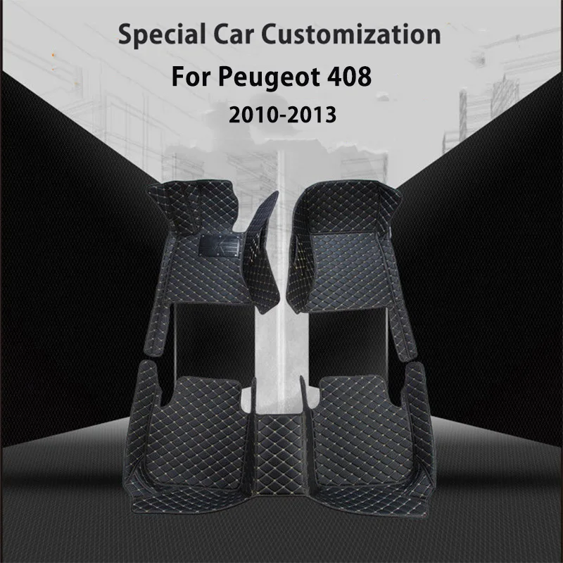 Автомобильные коврики для Peugeot 408 2013 2012 2011 2010, интерьерные части, коврики, аксессуары для стайлинга, накладки на ножки на заказ
Автомобильные коврики для Peugeot 408 2013 2012 2011 2010, интерьерные части, коврики, аксессуары для стайлинга, накладки на ножки на заказ