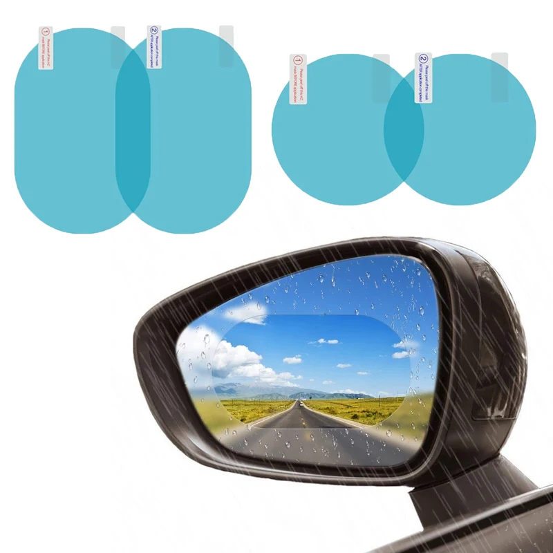 2Pcs Car Rear Mirror Protective Film Anti Fog Window Clear Rainproof Rear View Mirror Anti-glare Soft Film Auto Accessories
2Pcs Car Rear Mirror Protective Film Anti Fog Window Clear Rainproof Rear View Mirror Anti-glare Soft Film Auto Accessories